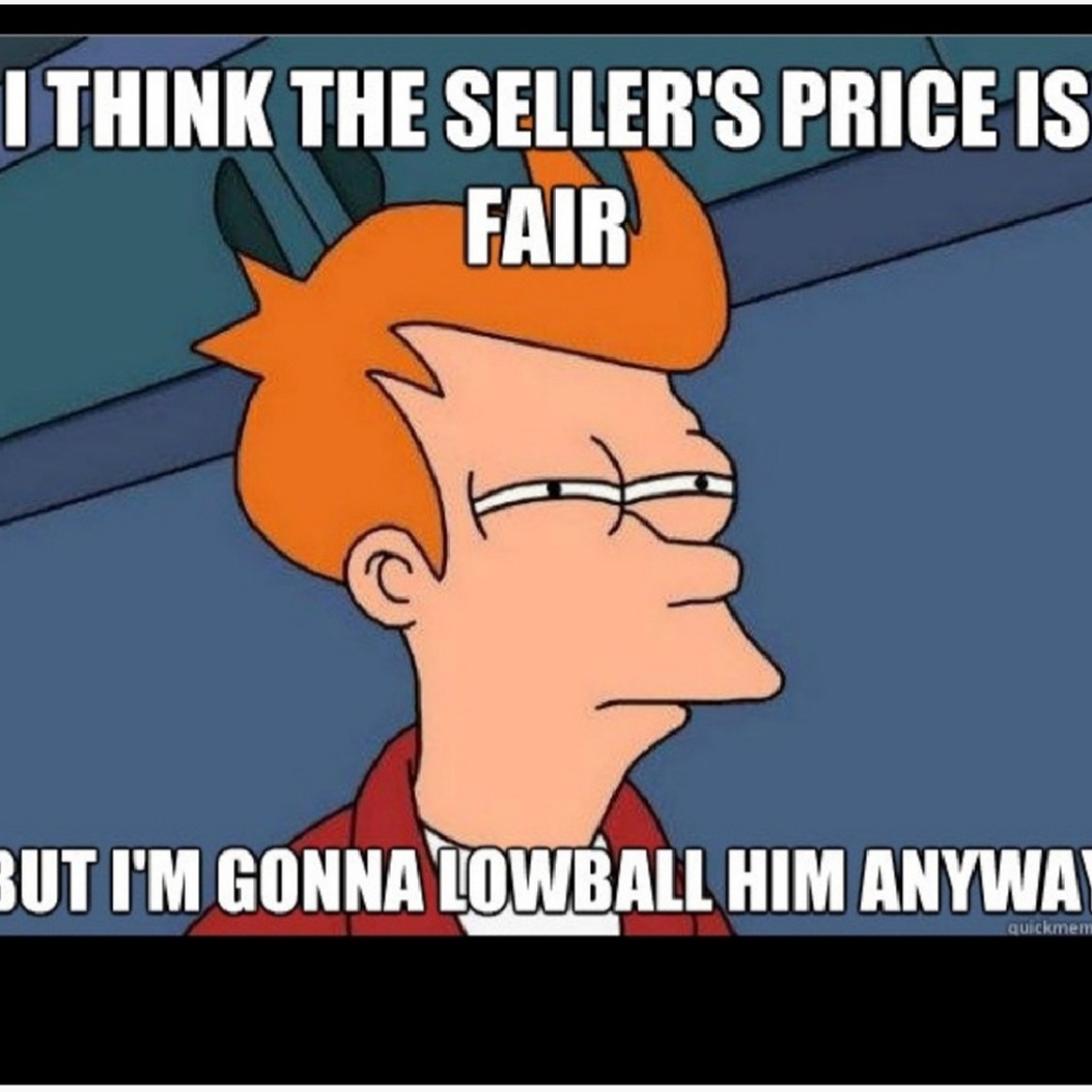 No Low ballers. My things are priced to sell.